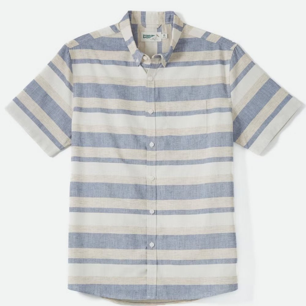 Wellen wrinkle-free linen shirt (large)
